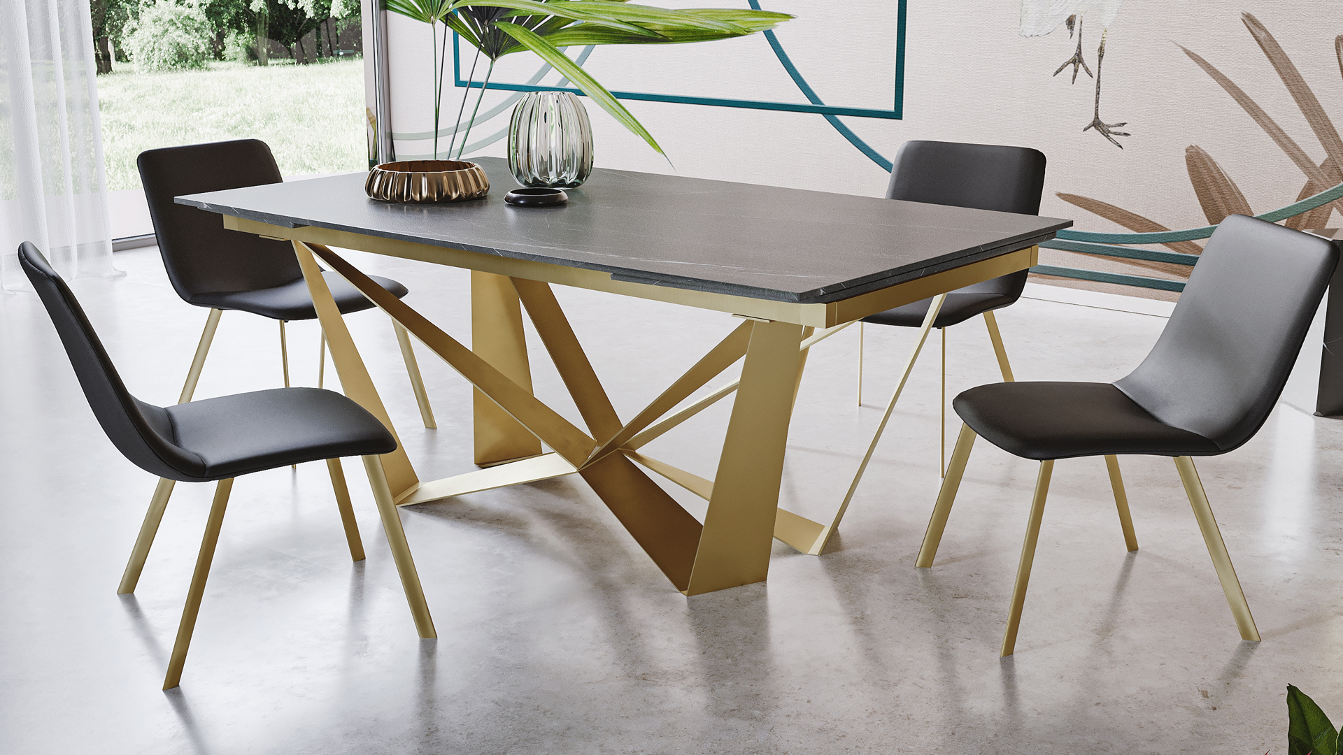 1163RF5230-DTORO Tavolo allungabile CLOE - immagine 1